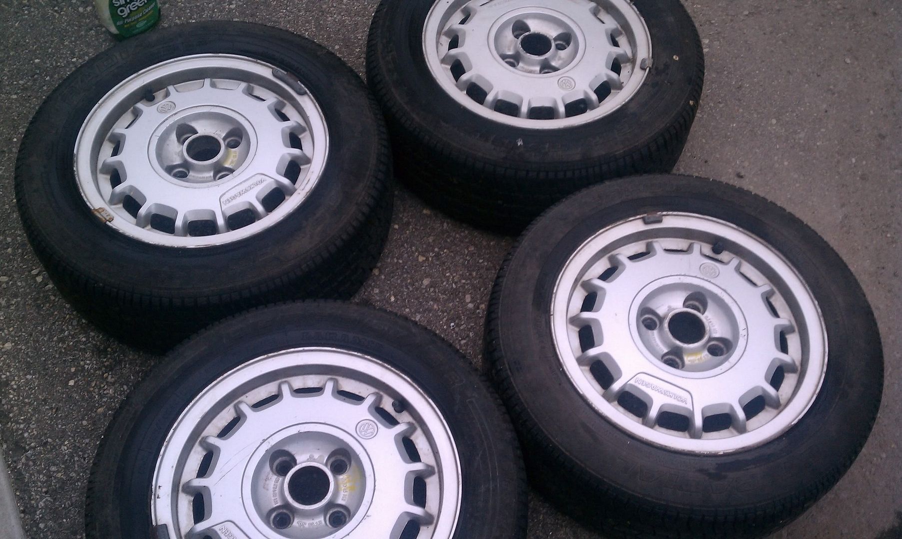 FS 195 60 14 VW Bottle Cap Montreal Rims / Wheels